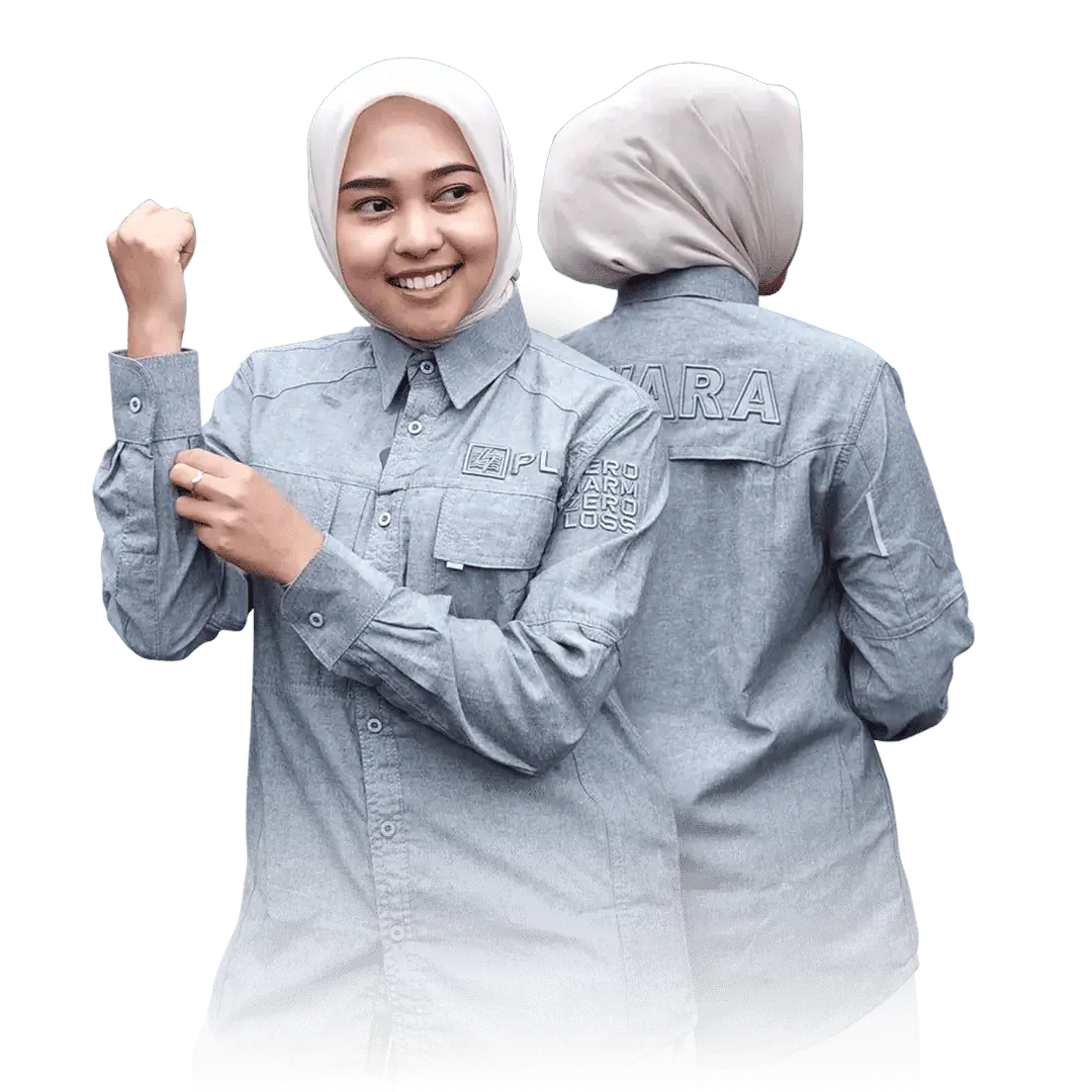 Seragam bordir 3D premium